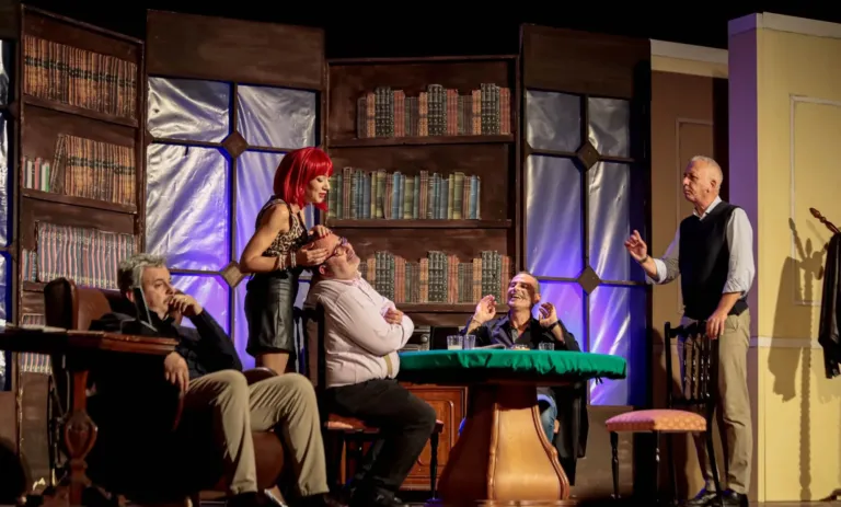 Uomini sull'orlo di una crisi di nervi, Compagnia Teatrale Jonica: foto di scena