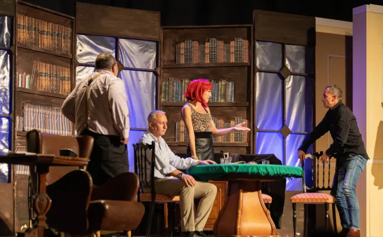 Uomini sull'orlo di una crisi di nervi, Compagnia Teatrale Jonica: foto di scena