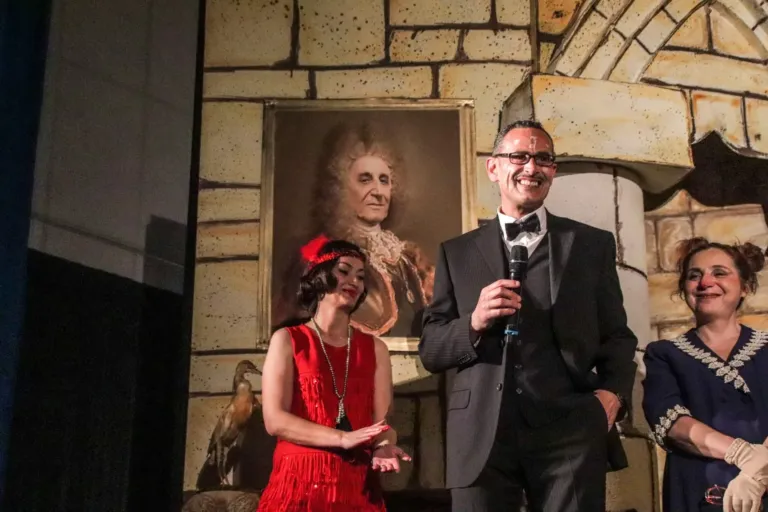 Delitto al castello, Compagnia Teatrale Jonica: foto di scena