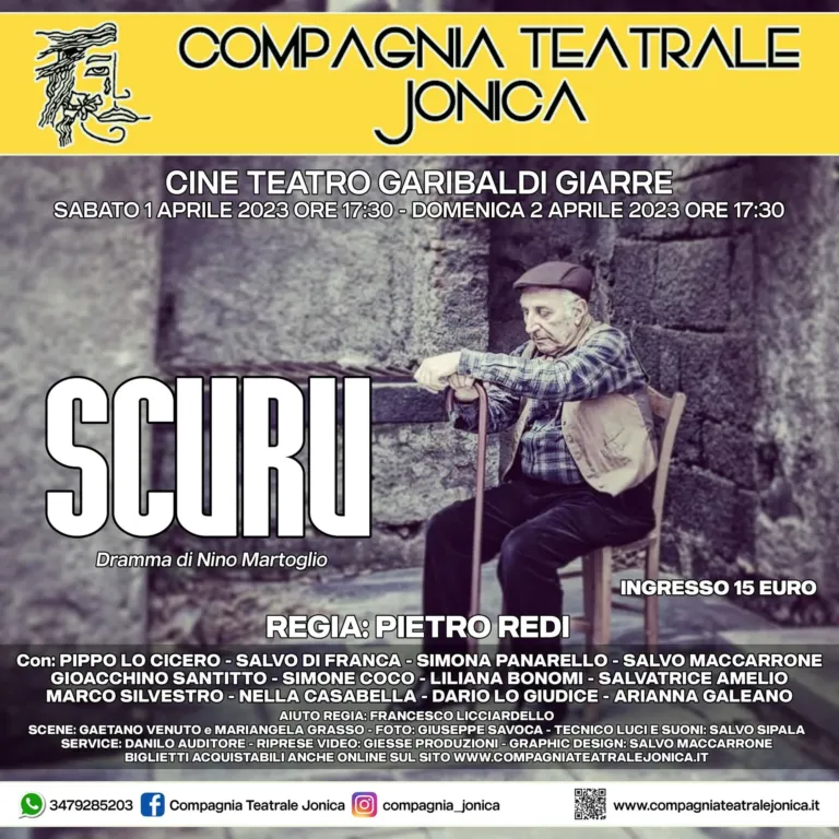 Scuru, Compagnia Teatrale Jonica: foto di scena