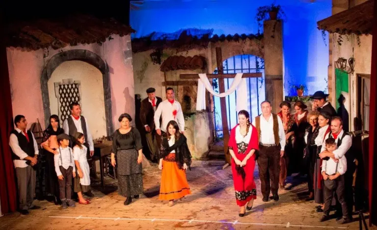 La sagra del Signore della nave · Cavalleria rusticana, Compagnia Teatrale Jonica: foto di scena