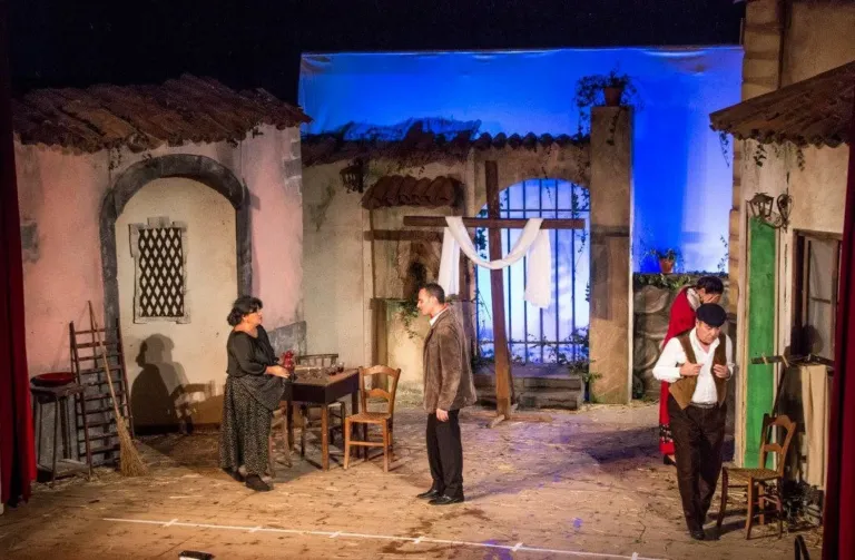 La sagra del Signore della nave · Cavalleria rusticana, Compagnia Teatrale Jonica: foto di scena