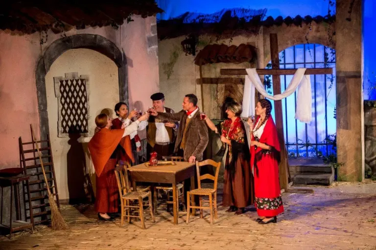 La sagra del Signore della nave · Cavalleria rusticana, Compagnia Teatrale Jonica: foto di scena