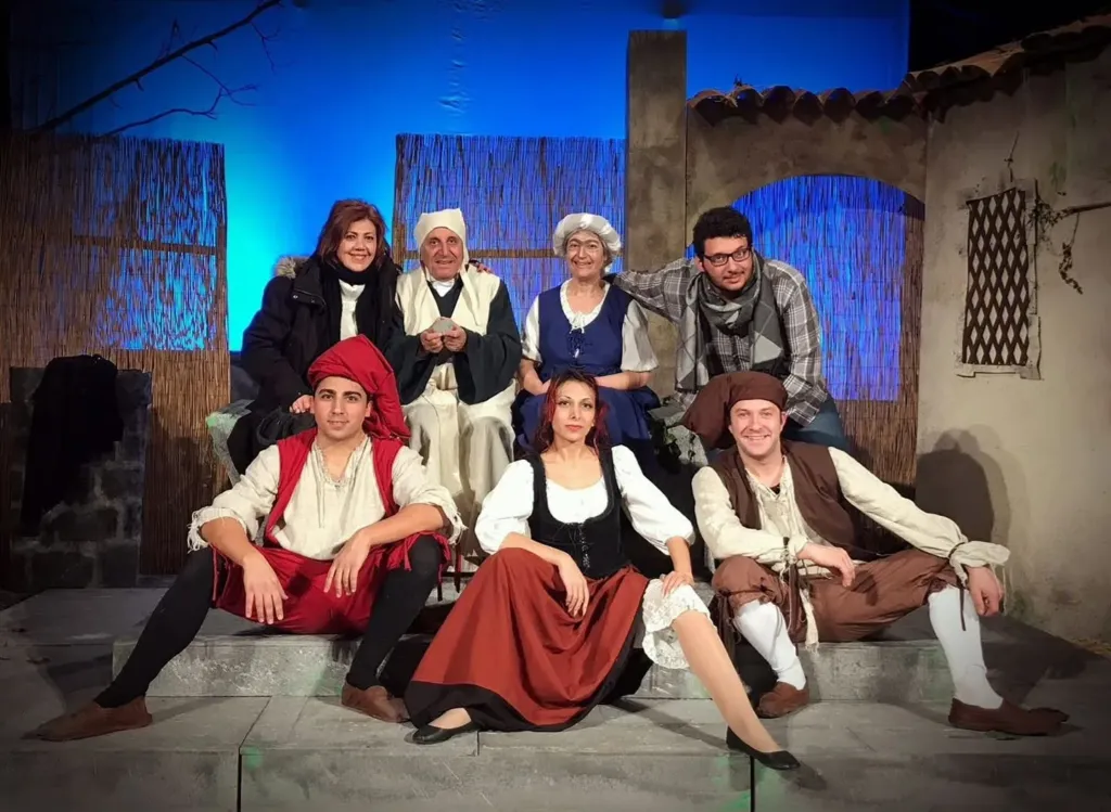 L'arte della beffa, Compagnia Teatrale Jonica: foto di scena