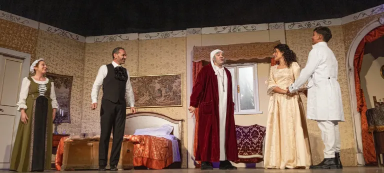 Il malato immaginario, Compagnia Teatrale Jonica: foto di scena