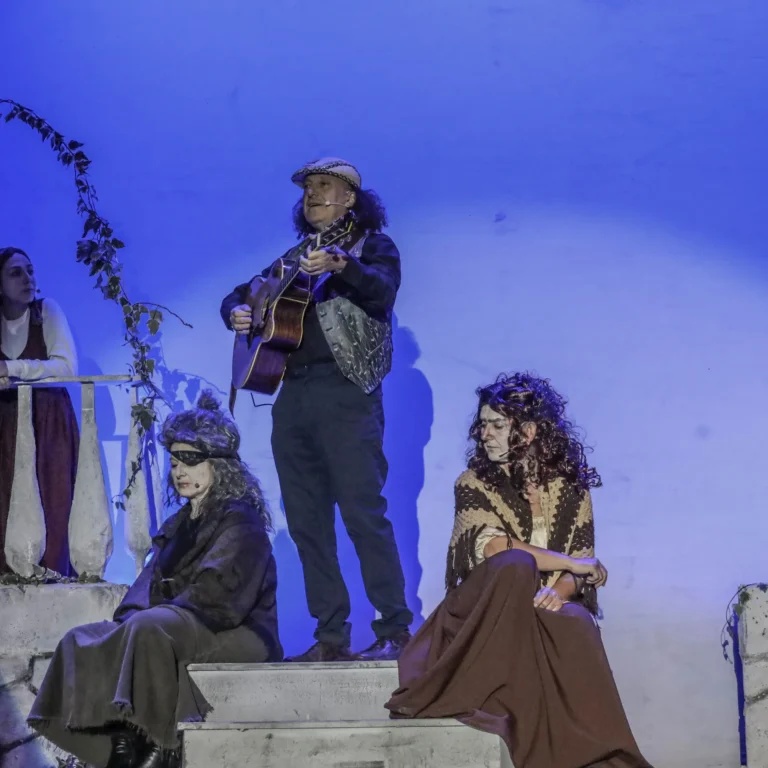 A quatela, foto di scena