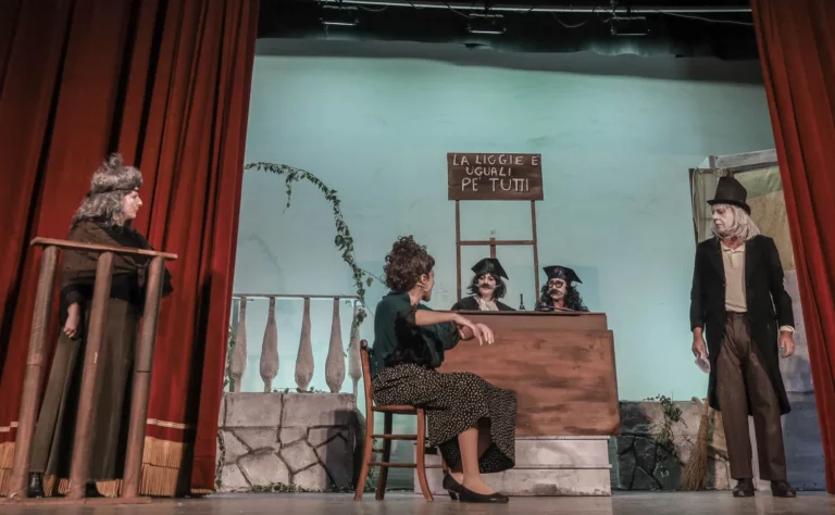 A quatela, foto di scena