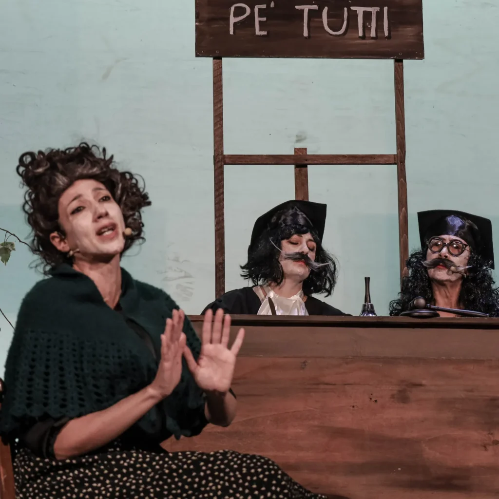 A quatela, foto di scena