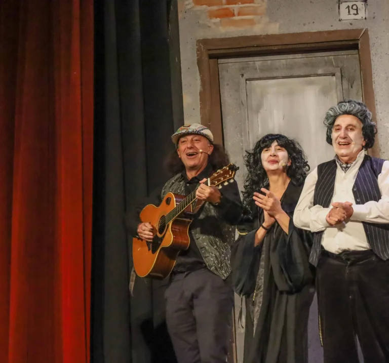 A quatela, foto di scena