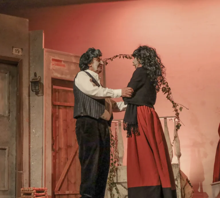 A quatela, foto di scena