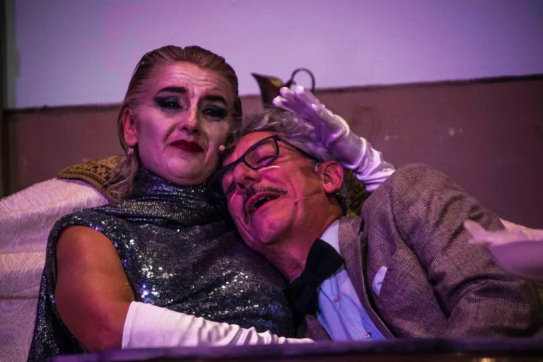 Spirito allegro, foto di scena