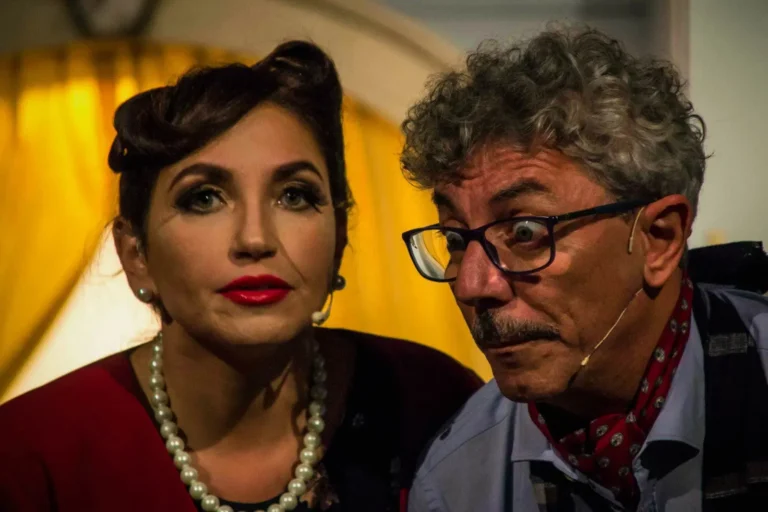 Spirito allegro, foto di scena