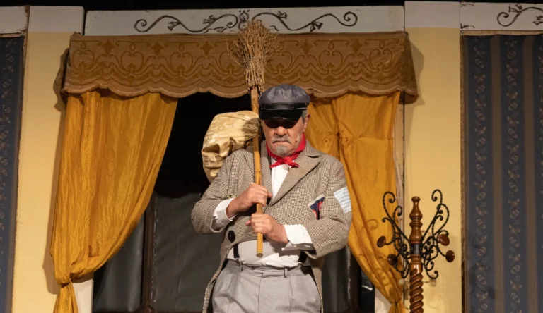 Tuoni, fulmini e saette, foto di scena