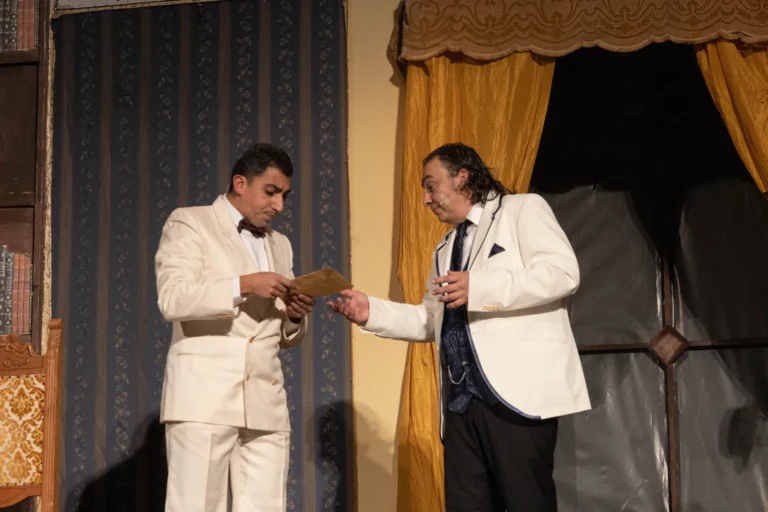 Tuoni, fulmini e saette, foto di scena