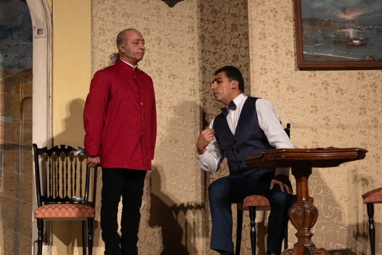 Tuoni, fulmini e saette, foto di scena