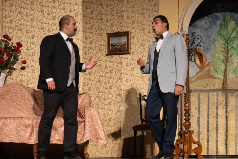Tuoni, fulmini e saette, foto di scena