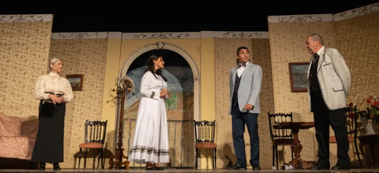 Tuoni, fulmini e saette, foto di scena