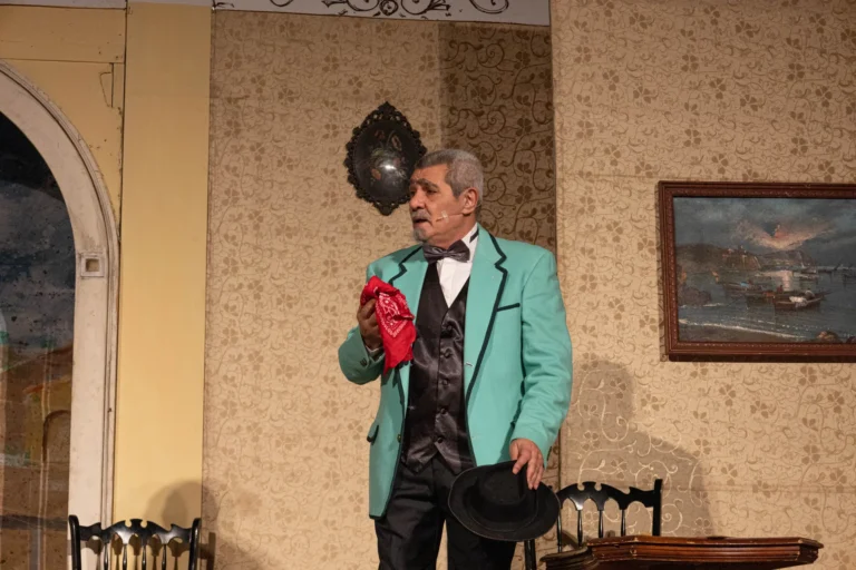 Tuoni, fulmini e saette, foto di scena