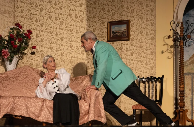Tuoni, fulmini e saette, foto di scena