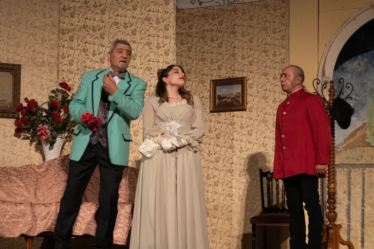 Tuoni, fulmini e saette, foto di scena