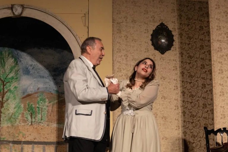 Tuoni, fulmini e saette, foto di scena