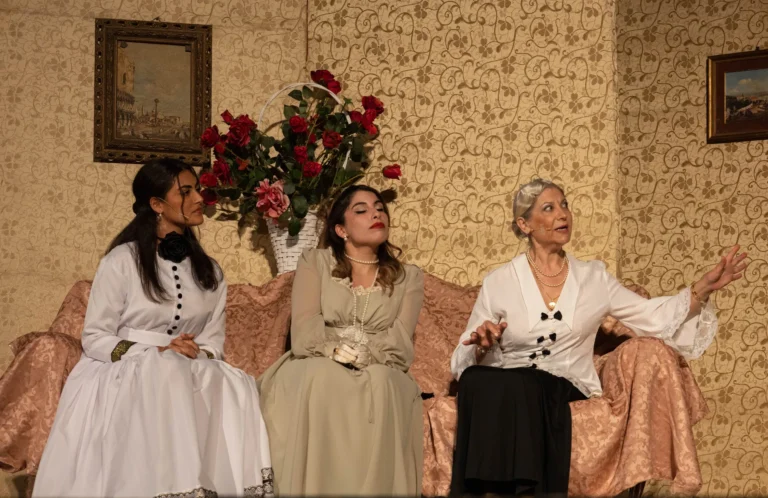 Tuoni, fulmini e saette, foto di scena