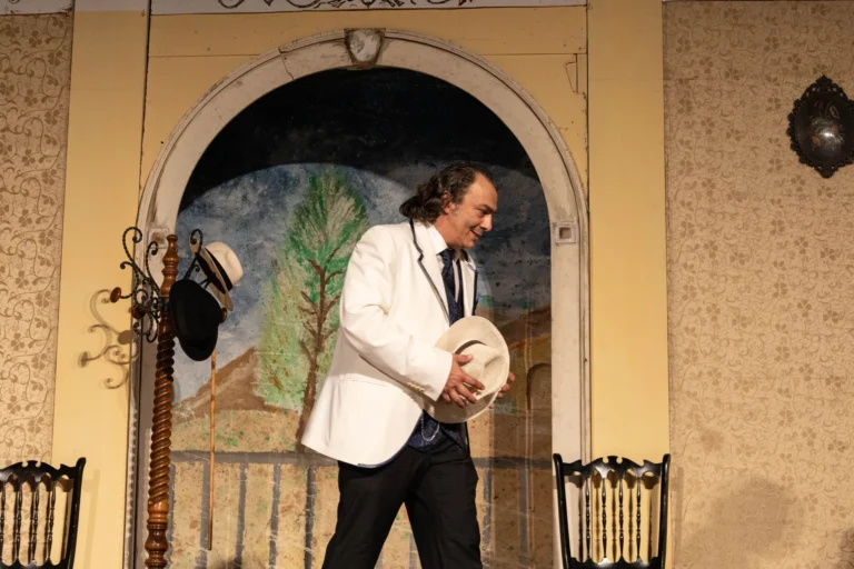 Tuoni, fulmini e saette, foto di scena