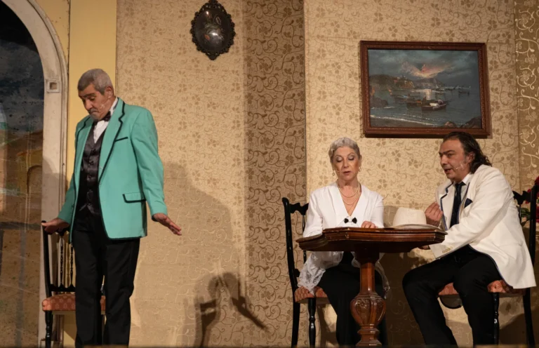 Tuoni, fulmini e saette, foto di scena