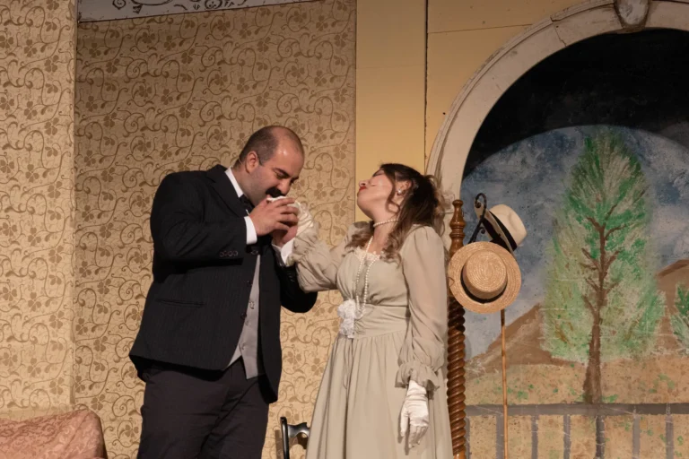 Tuoni, fulmini e saette, foto di scena