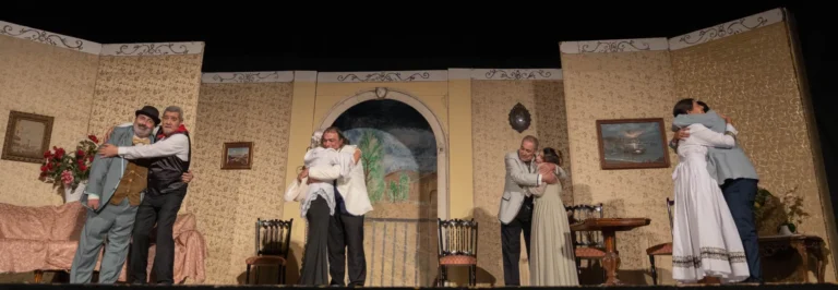 Tuoni, fulmini e saette, foto di scena