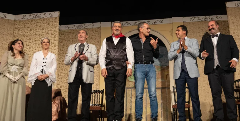 Tuoni, fulmini e saette, foto di scena