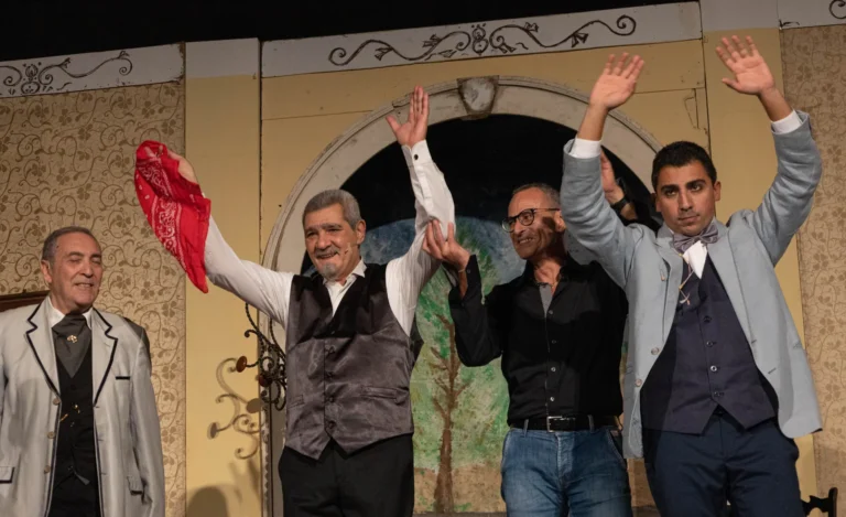 Tuoni, fulmini e saette, foto di scena