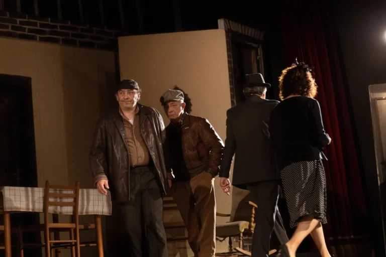 Uno sguardo dal ponte, foto di scena