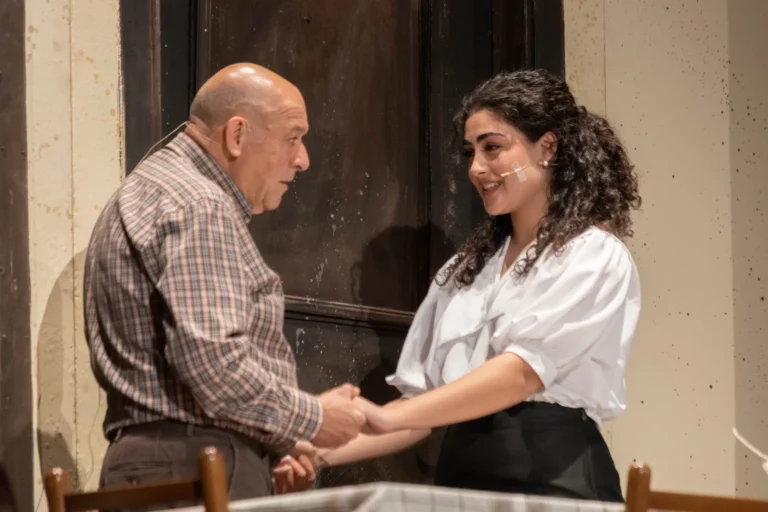 Uno sguardo dal ponte, foto di scena