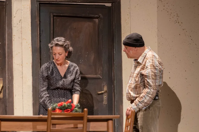 Uno sguardo dal ponte, foto di scena