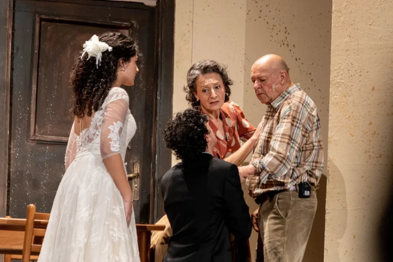 Uno sguardo dal ponte, foto di scena
