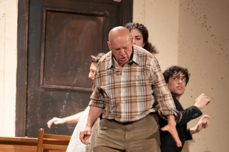 Uno sguardo dal ponte, foto di scena