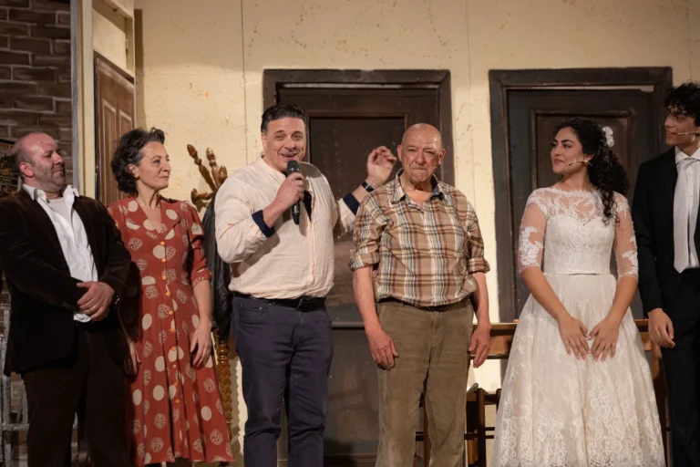 Uno sguardo dal ponte, foto di scena