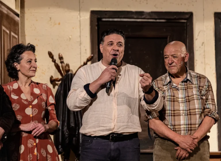 Uno sguardo dal ponte, foto di scena