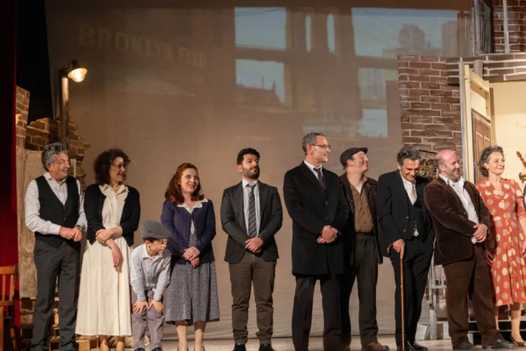 Uno sguardo dal ponte, foto di scena