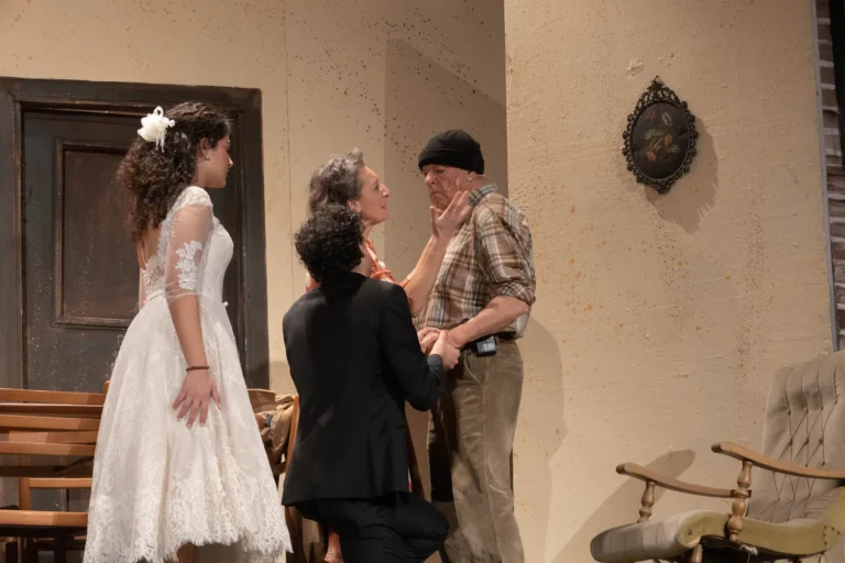 Uno sguardo dal ponte, foto di scena