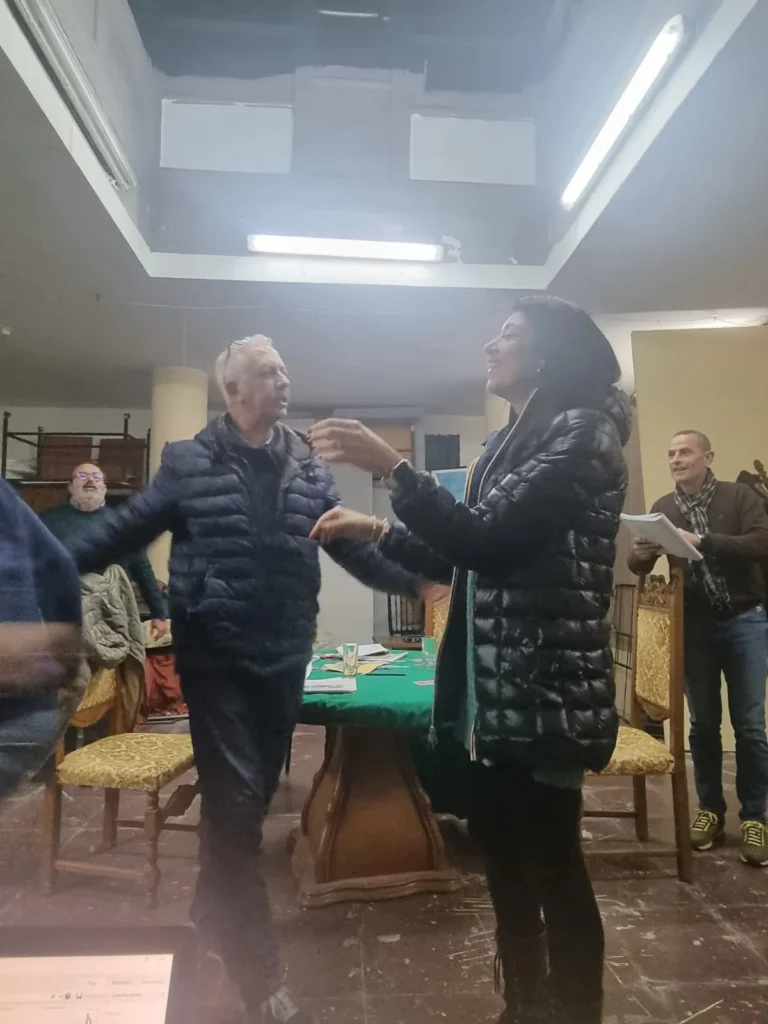 Uomini sull'orlo di una crisi di nervi, foto di scena