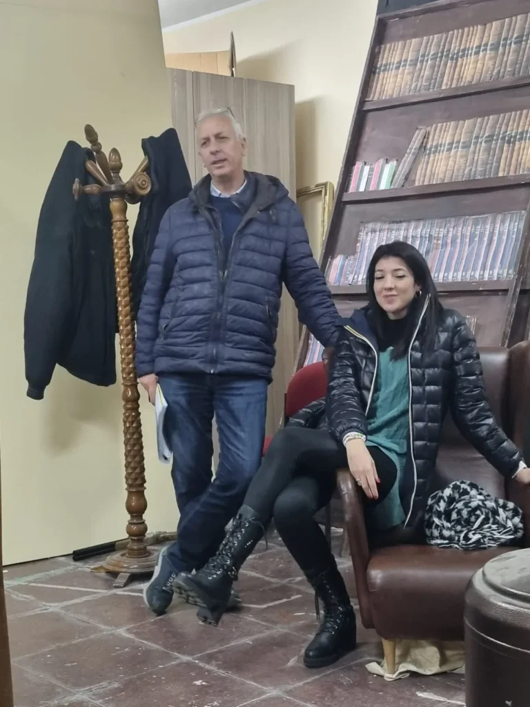 Uomini sull'orlo di una crisi di nervi, foto di scena