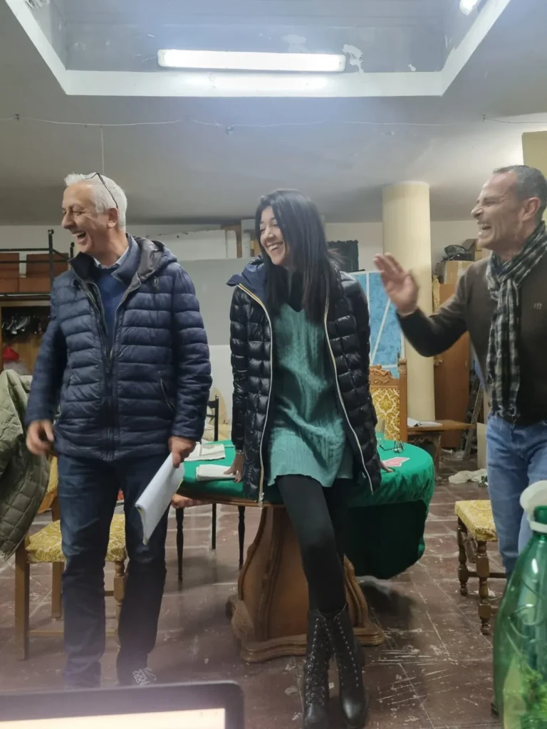 Uomini sull'orlo di una crisi di nervi, foto di scena