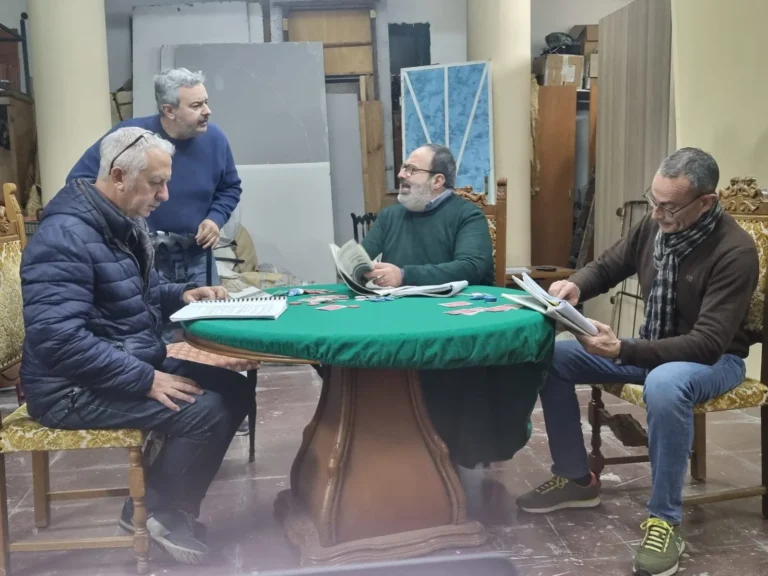 Uomini sull'orlo di una crisi di nervi, foto di scena