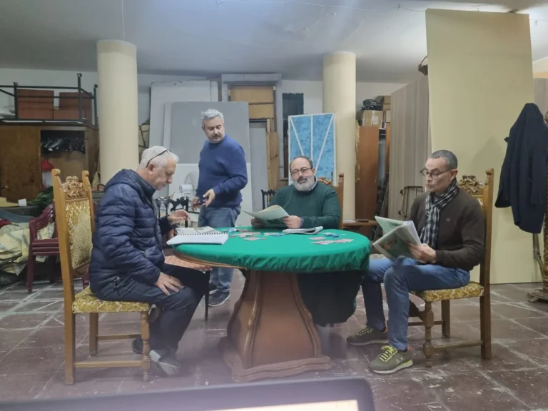 Uomini sull'orlo di una crisi di nervi, foto di scena