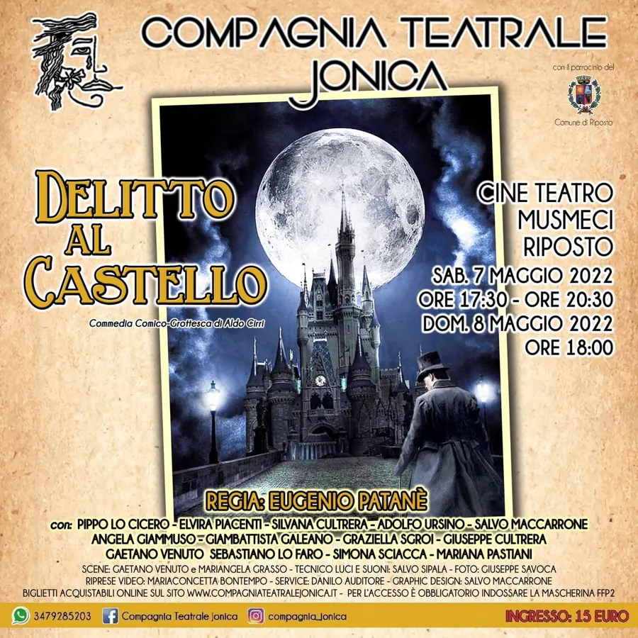 Locandina di Delitto al castello